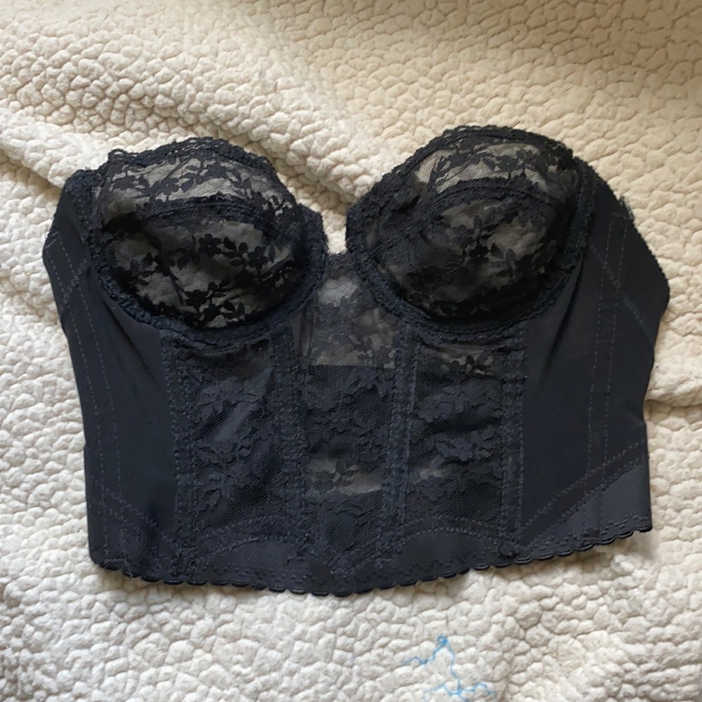 Vintage lace bustier